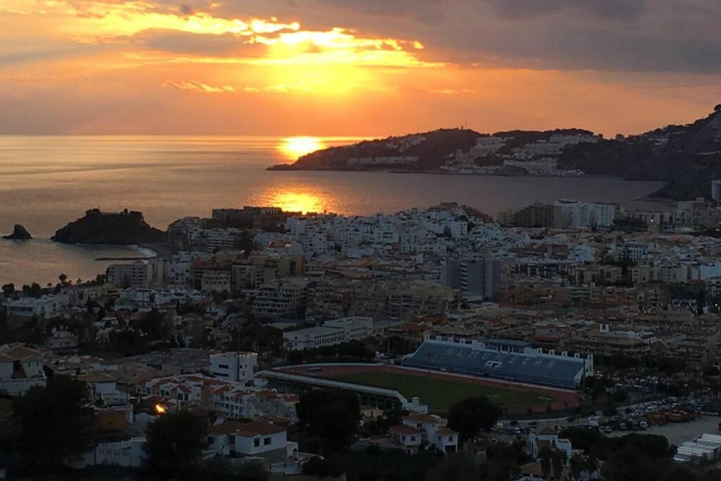 Seaview And Sun All Day Long In Los Pinos, Almunecar, Andalusia Dış mekan fotoğraf