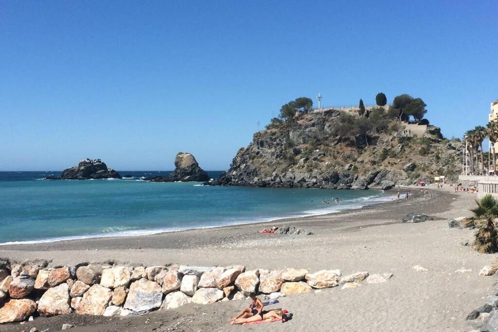 Seaview And Sun All Day Long In Los Pinos, Almunecar, Andalusia Dış mekan fotoğraf